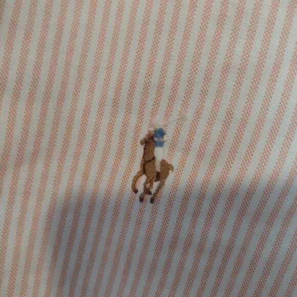 Vintage Polo by Ralph Lauren Marmouth 100 % cotton button down long sleeve mens - Picture 2 of 5